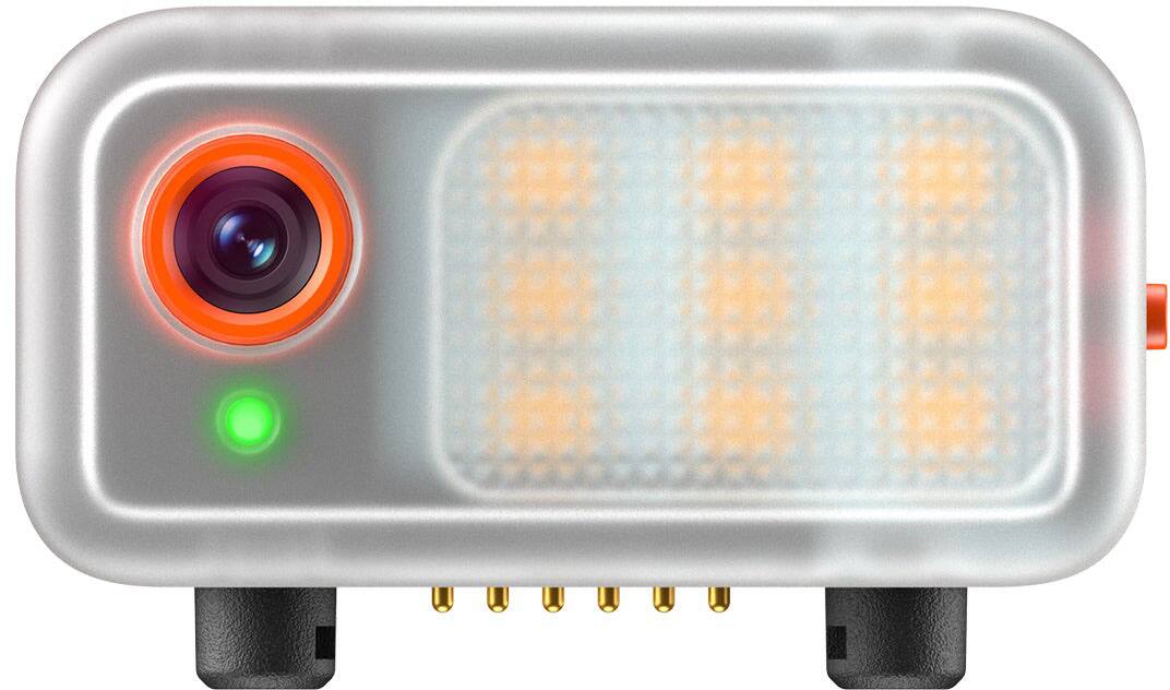 Alt View 12. Hohem - iSteady V3 Ultra 3-Axis Gimbal Stabilizer for Smartphone w/ AI Tracking, Detachable Touch Remote, Tripod, & Light - Black.