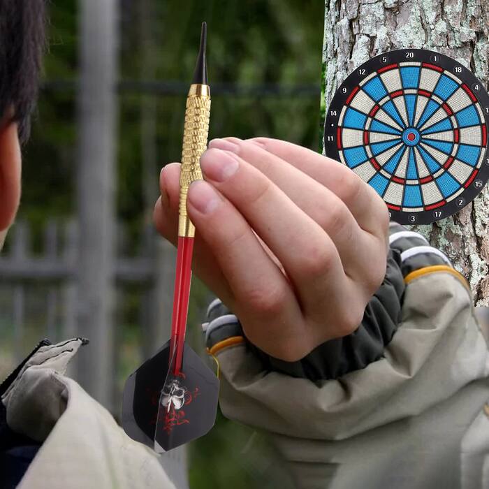 Alt View 3. GSE Games & Sports Expert - 12 Pcs of 18 Grams Soft Tip Darts for Electronic Dart Board with 60 of Free Dart Tips & Storage Bag(Deluxe) - multicolor.