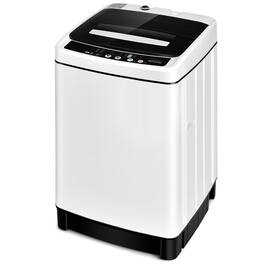 Sugift - Full-Automatic Washing Machine 1.5 Cubic Feet 11 LBS Washer - White