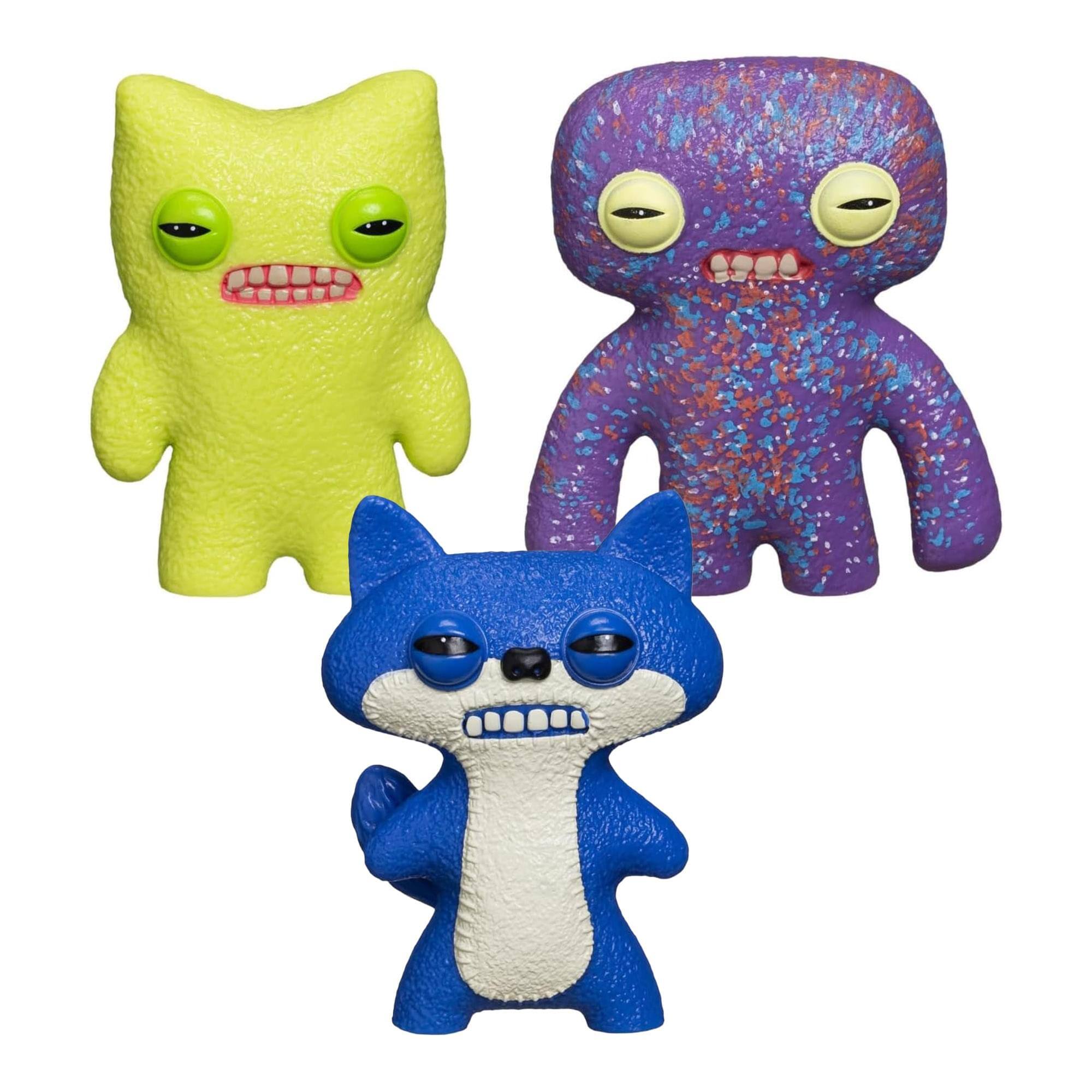 ZURU Fuggler 2.5 Inch Figure 3 Pack | Green, Purple, Blue/White