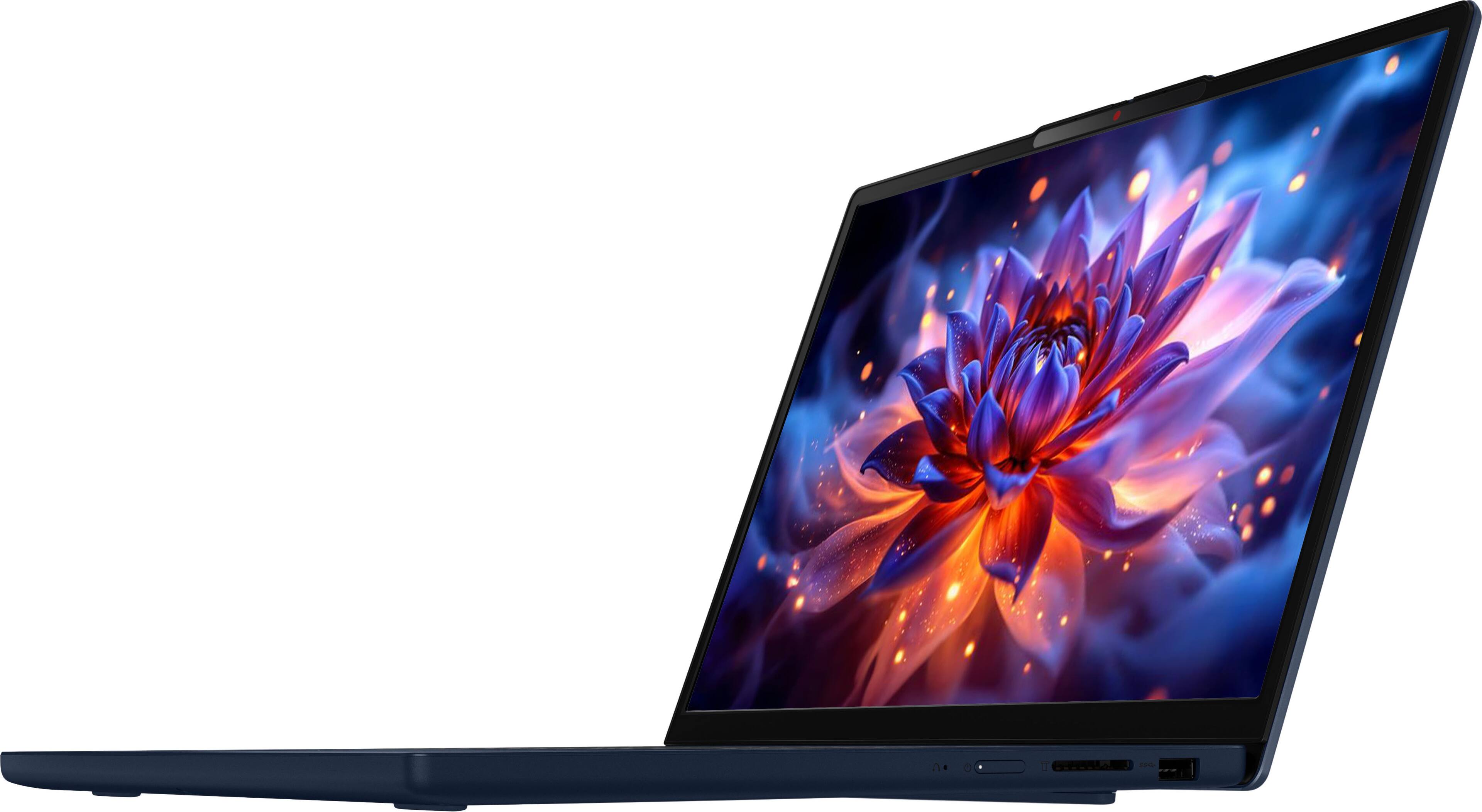 Alt View 9. Lenovo - IdeaPad Slim 3i 15.3" 2k Touchscreen Laptop - Core 7 Processor 350 2026 - 16GB Memory - 256GB Storage - Cosmic Blue.