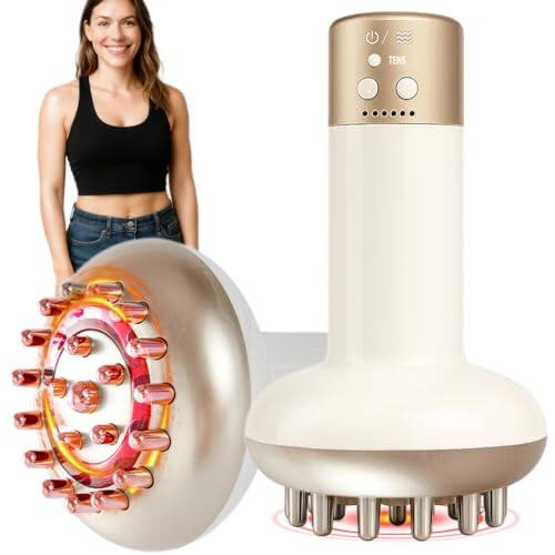 DORLUKFU - Lymphatic Drainage Massager & Anti Cellulite Massage Tool, Reduce Stretch Marks & Cellulite, for Legs, Arms & Belly,