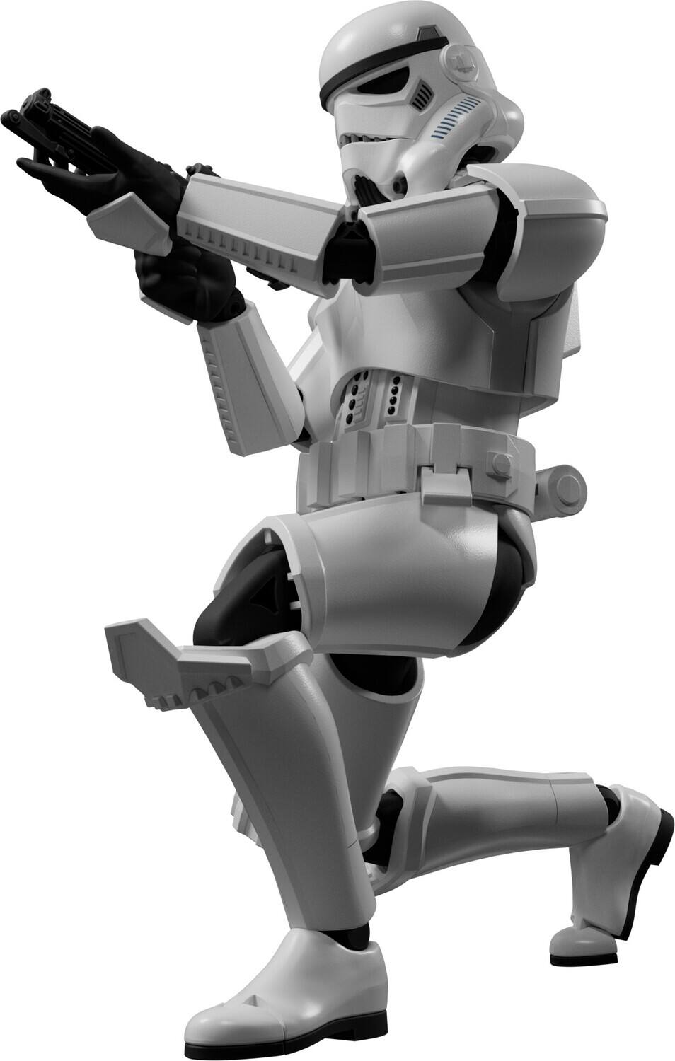 Alt View 4. PopMarket - Blokees - Star Wars: V The Empire Strikes Back - Stormtrooper Model Kit   - COLLECTIBLES - Multicolor.