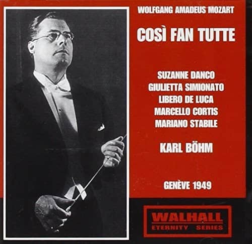 Bohm - Cosi Fan Tutte  - COMPACT DISCS