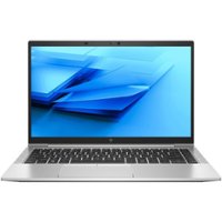 HP - 840 G7 14" Refurbished Laptop - Intel 10th Gen Core i7 with 32GB Memory - Intel UHD Graphics - 1TB SSD - Silver - Front_Zoom