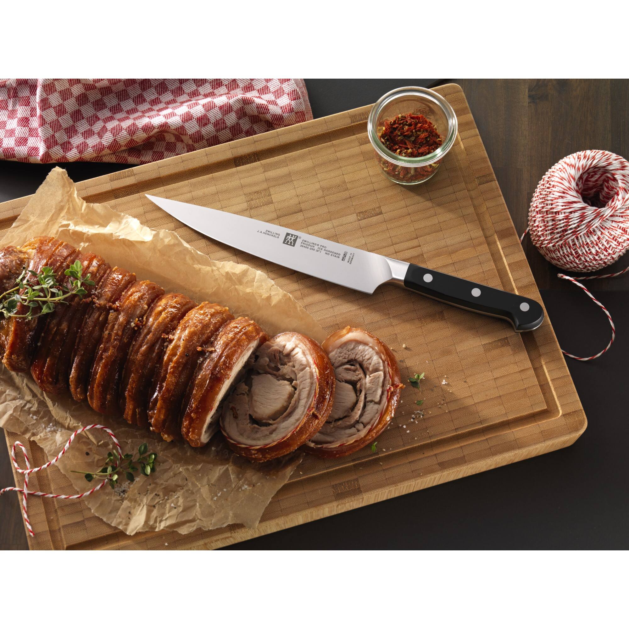 ZWILLING Pro 8-inch Slicing/Carving Knife - Thumbnail 5