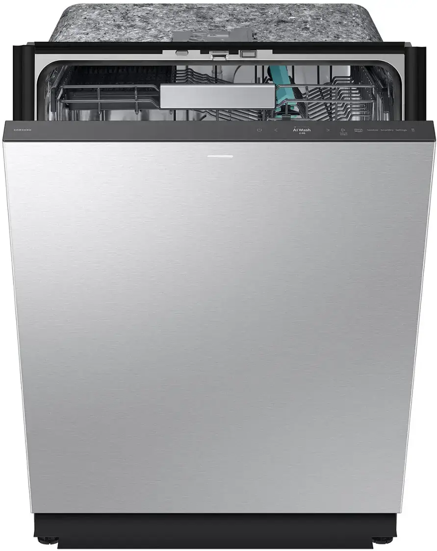 Alt View 22. Samsung - 24” Smart Dry with AutoRelease Door Built-In Stainless Steel Tub Dishwasher with 3rd Rack Washing System, 38dBA - Stainless Steel.