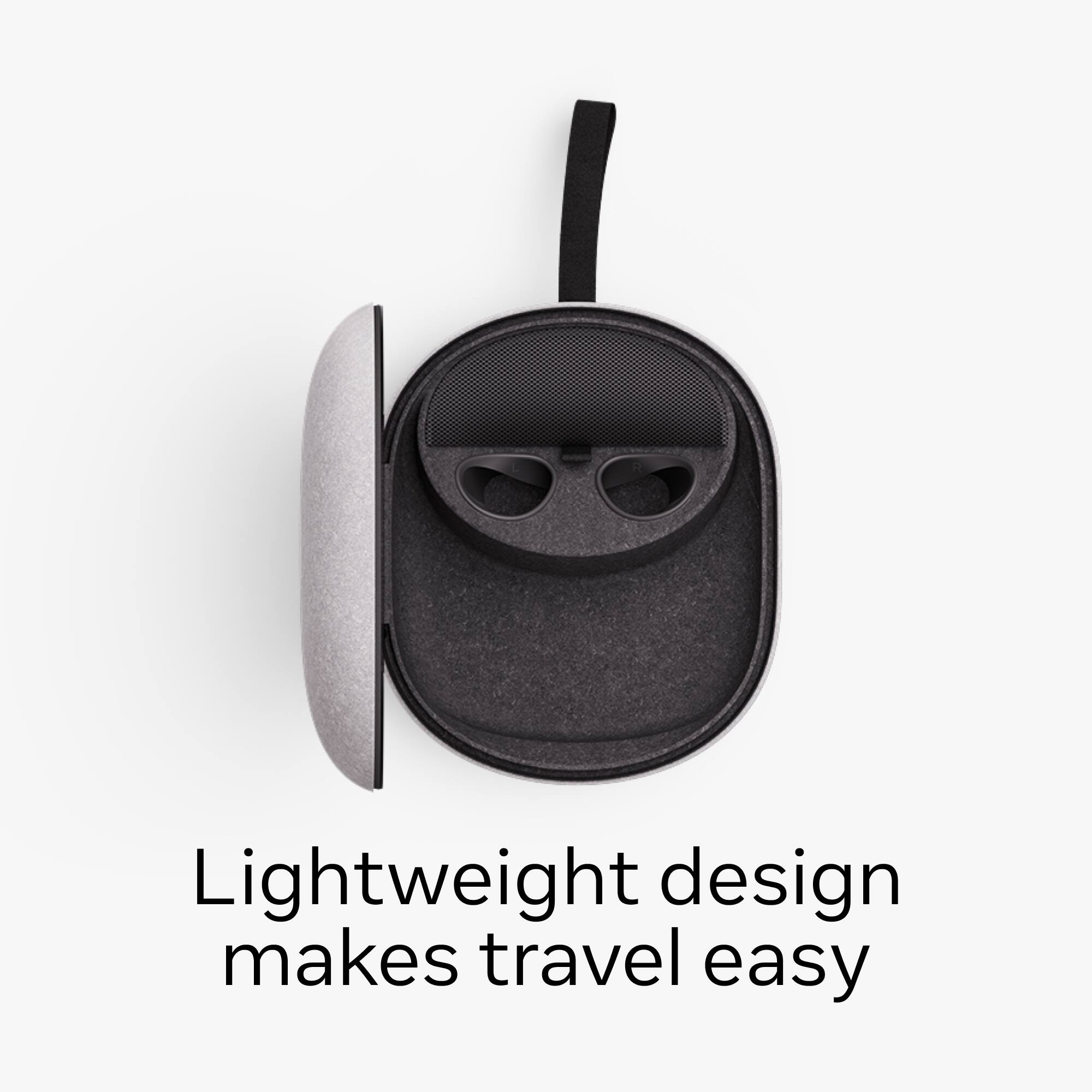 Lightweight design makes travel easy