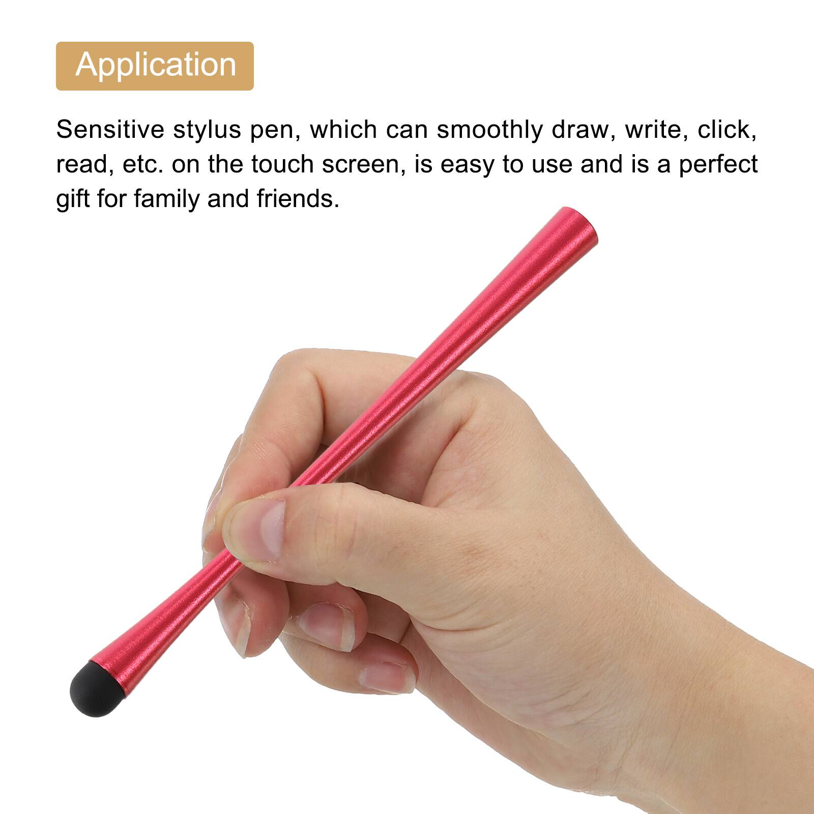 Application

Sensitive stylus pen, which can smoothly draw, write, click, read, etc. on the touch screen, is easy to use and is a perfect gift for family and friends.