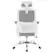 Alt View 12. OSP Home Furnishings - Mesh Back Manager’s Chair with Flip Arms and 2-Way Adjustable Headrest - Grey/White.