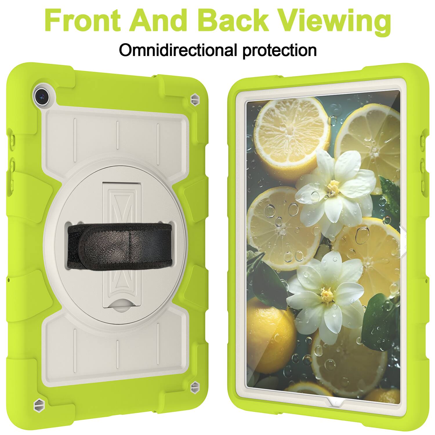 Front And Back Viewing  
Omnidirectional protection