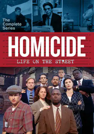 Front. Homicide: Life on the Street: The Complete Series - DVD.