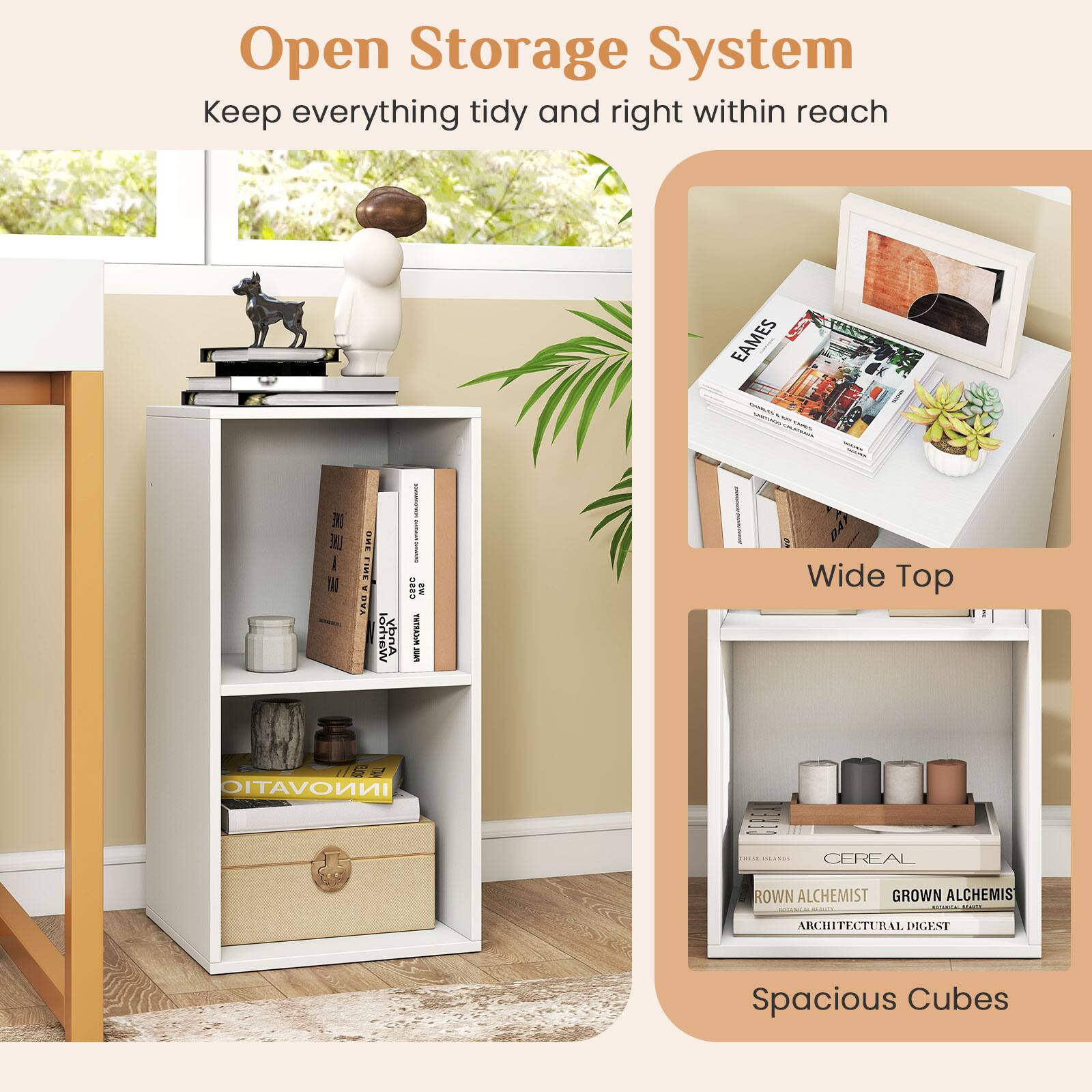 Open Storage System  
Keep everything tidy and right within reach

MIKE  
ONE LINE ^ A DAY  
Warhol  
Andy  
0000 GM 2019 AMANYONG  
EAMES - Wide Top  
YEJOR ITAM INNOVATIO  
Cassa SOVETI CEREAL  
ROWN ALCHEMIST GROWN ALCHEMIS TASTEL ARTIFICIAL START  
ARCHITECTURAL DIGEST  
Spacious Cubes