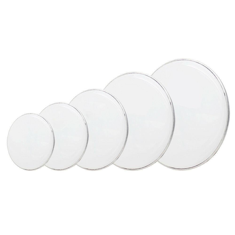 Alt View 1. Winado - New Professional 12" 13" 14" 16" 22" Drum Heads Drum Skins Set White.