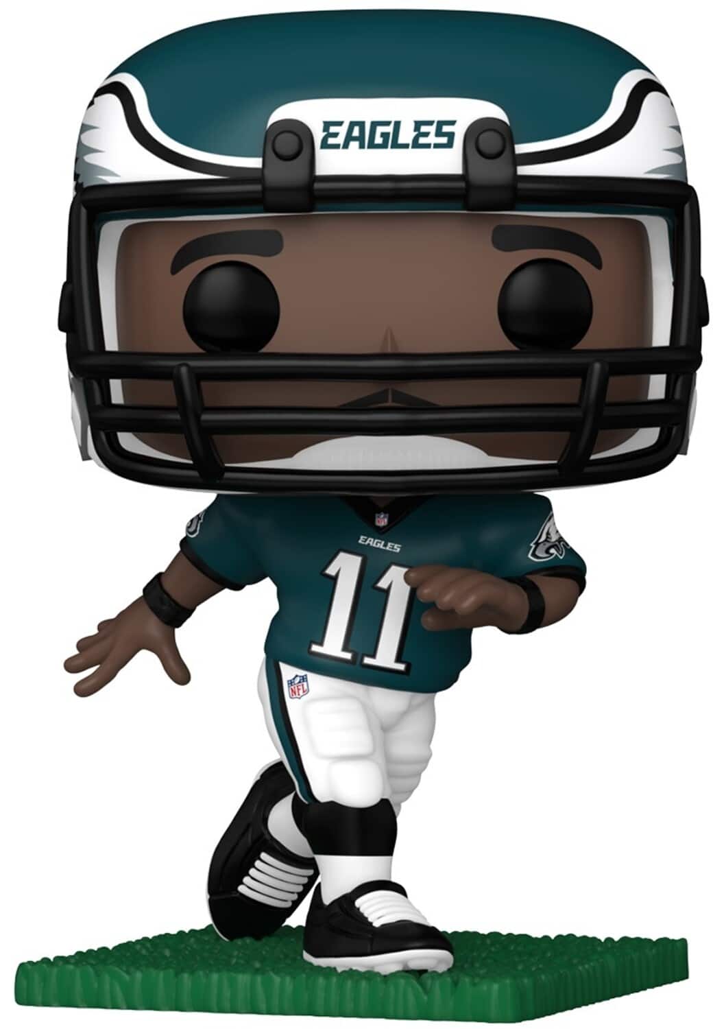 FUNKO POP! NFL: Eagles - AJ Brown (Green and White Uniform) - COLLECTABLES - Multicolor