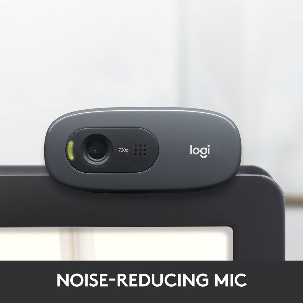 720p logi NOISE-REDUCING MIC