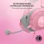 Detachable Razer Hyperclear Cardioid Mic for crystal-clear voice capture.