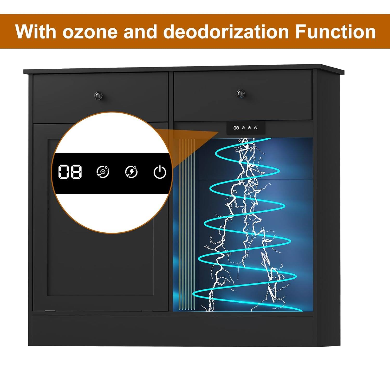 With ozone and deodorization Function