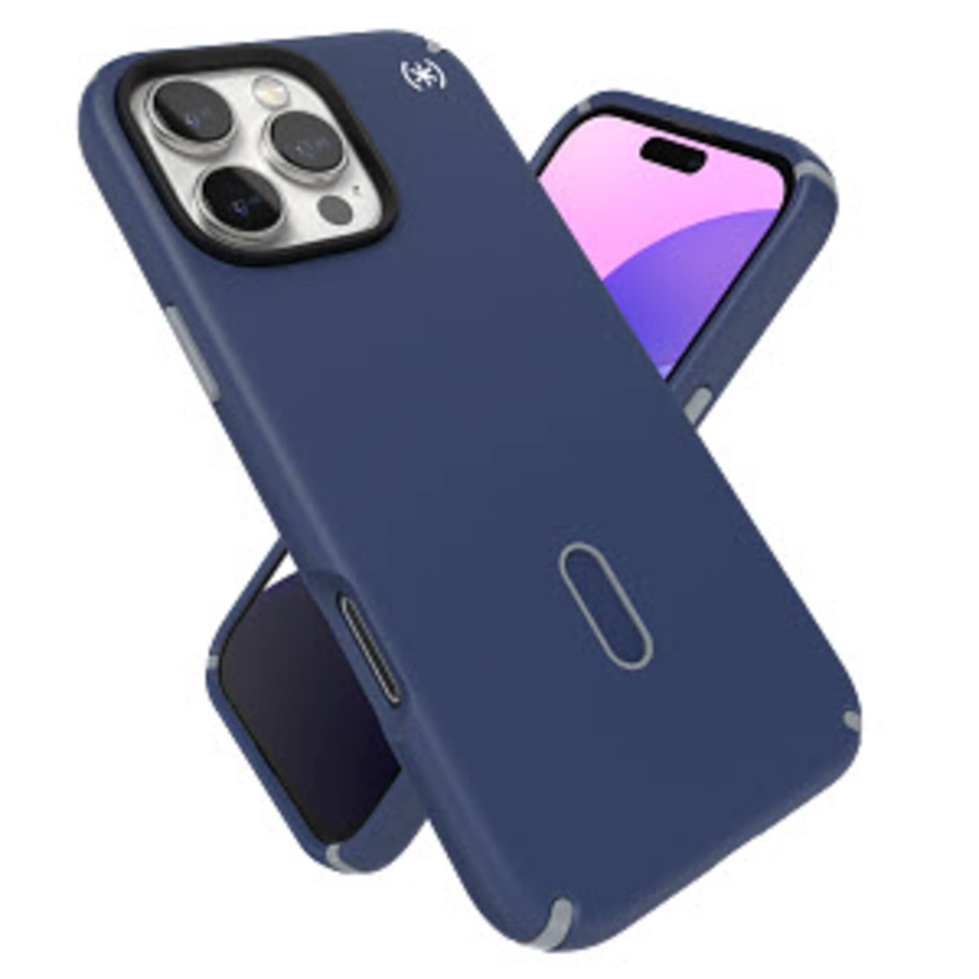 Alt View 17. Speck - Presidio2 Pro ClickLock Case with MagSafe for Apple iPhone 16 Pro Max - Costal Blue.