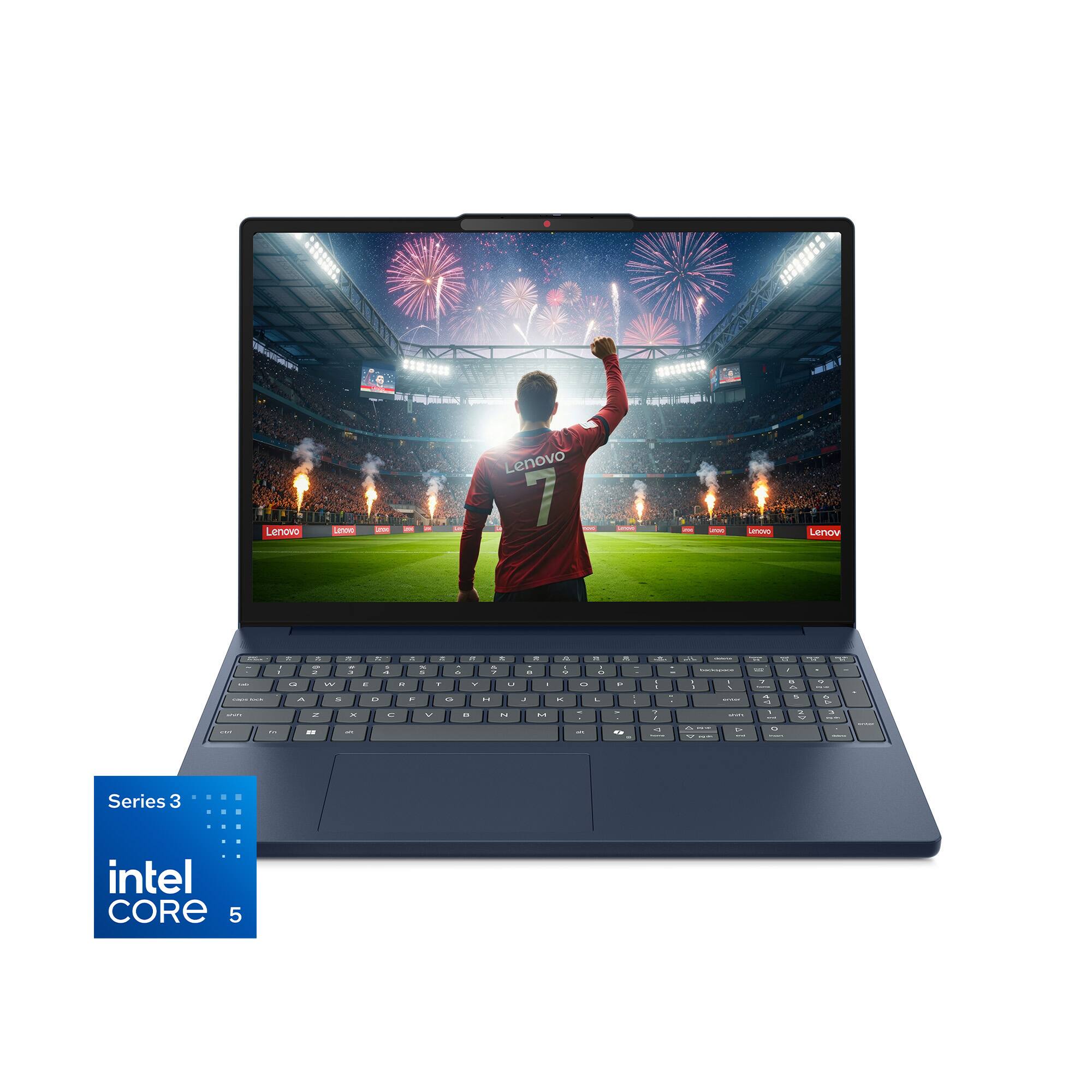 Lenovo - IdeaPad Slim 3i 15.3" 2k Touchscreen Laptop - Core 5 Processor 320 2026 - 8GB Memory - 256GB Storage - Cosmic Blue
