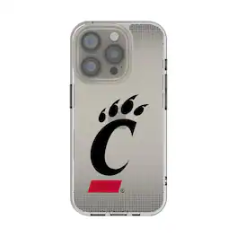 Keyscaper - NCAA - Cincinnati Bearcats Linen Logo iPhone Clear Case - 16e - Multicolor