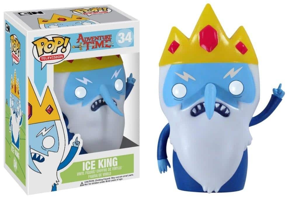 Funko - Adventure Time Pop Television 3.75" Vinyl Figure Ice King