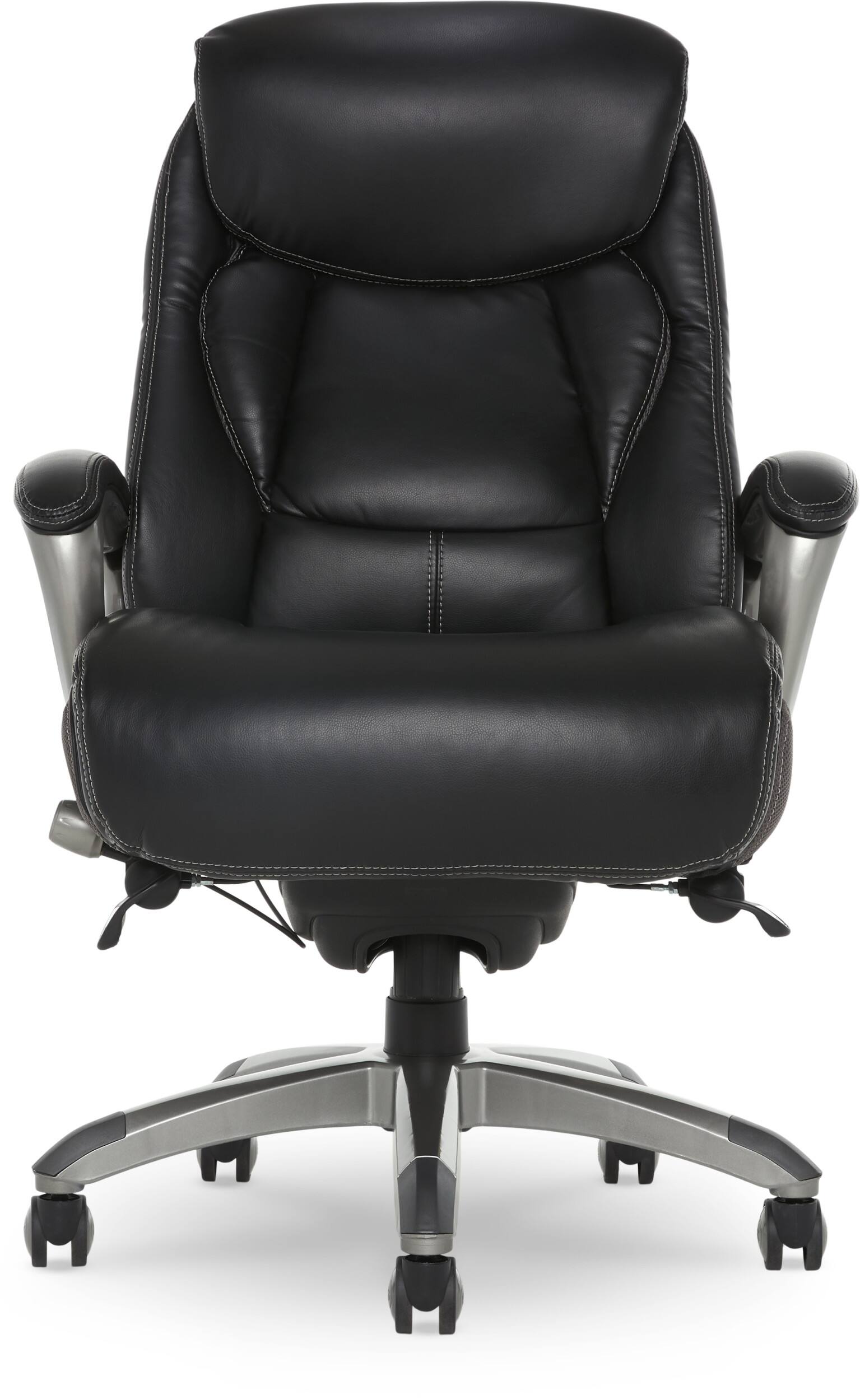 Alt View 19. Serta - Lautner Executive Office Chair - Black with Gray Mesh.