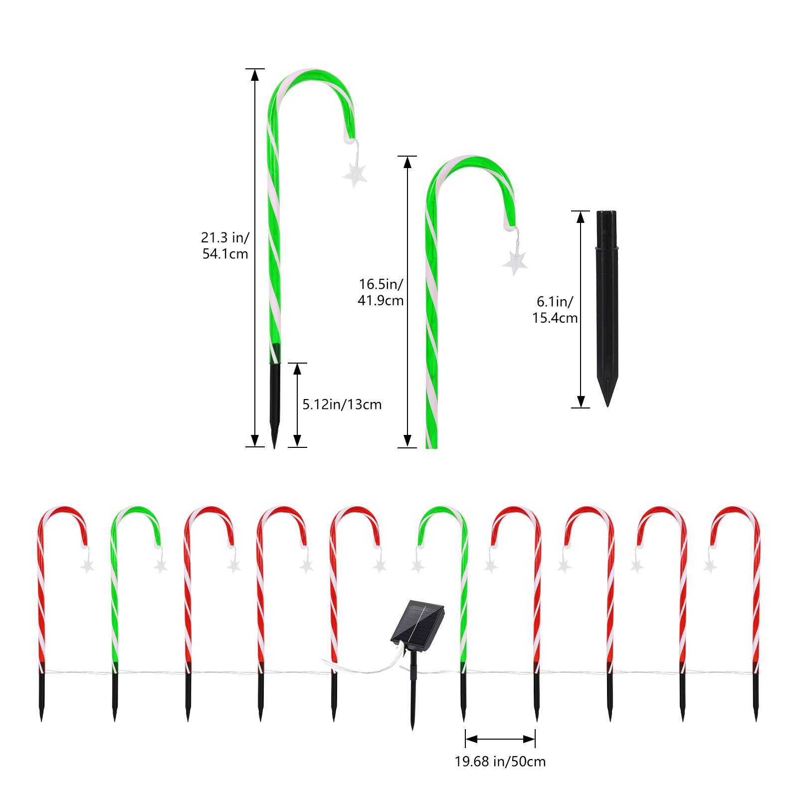 21.3 in/ 54.1 cm  
16.5 in/ 41.9 cm  
6.1 in/ 15.4 cm  
5.12 in/ 13 cm  
19.68 in/ 50 cm