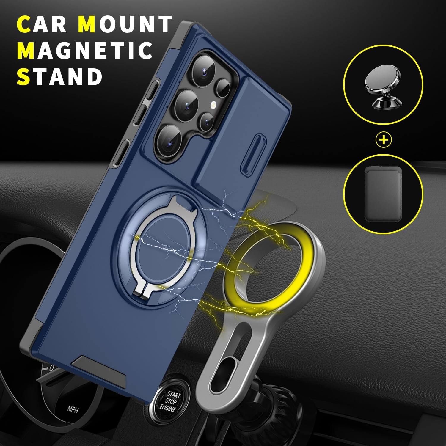 CAR MOUNT MAGNETIC STAND

MPH

START STOP ENGINE