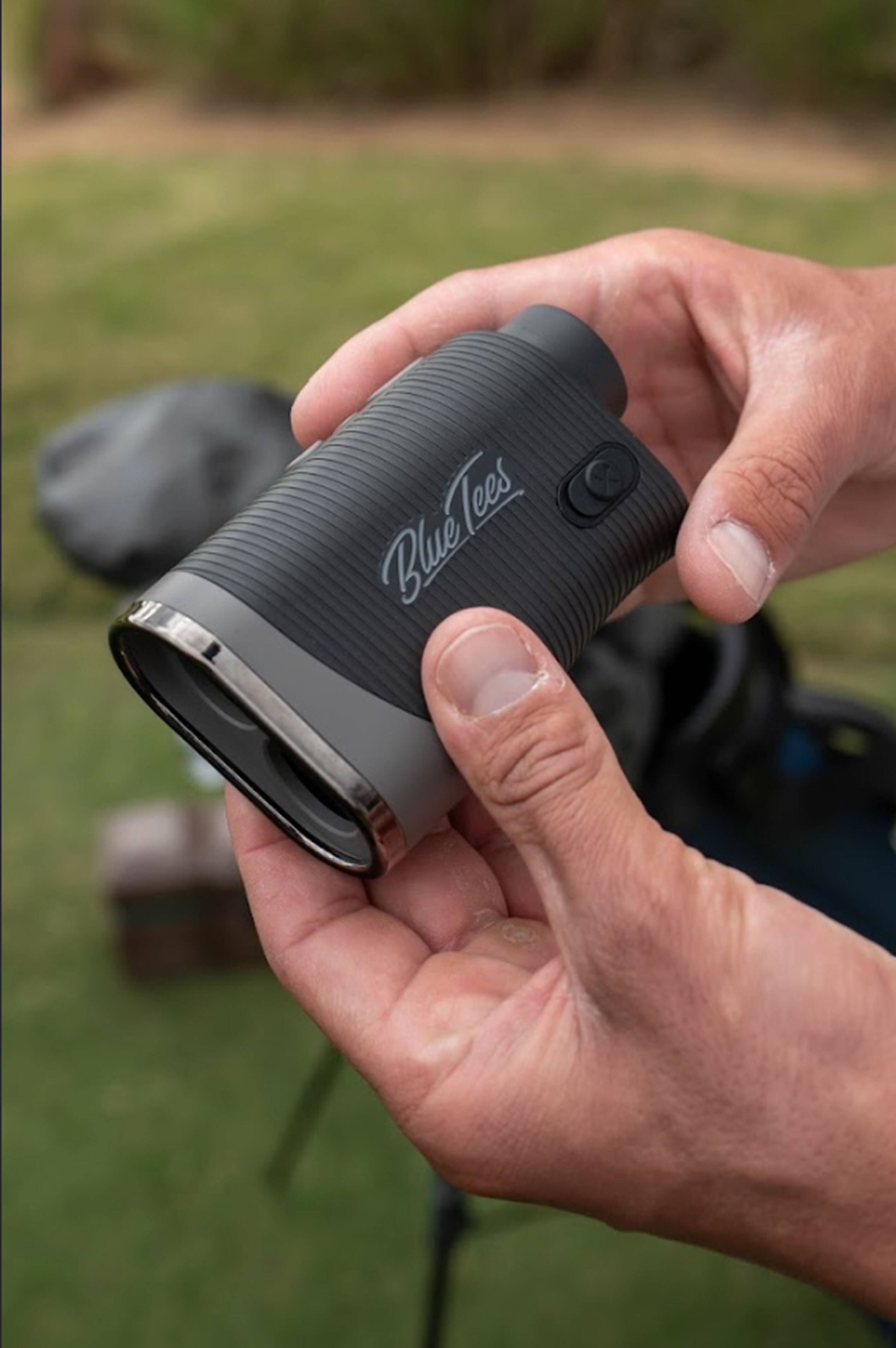 Alt View 20. Blue Tees - Series 3 Max + Golf Rangefinder with Slope Switch, 1000-Yard Range, 6x Zoom, Flag Lock & Vibration - Navy.