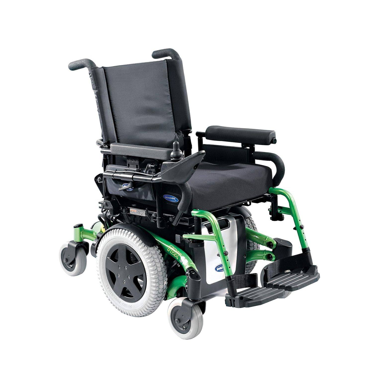 Alt View 4. Invacare - Desk Length Conventional Arm Clothing Guard with Screws and Decal (Pair) - Black.