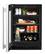 Alt View 8. KitchenAid - 5.2 Cu. Ft. Undercounter Refrigerator with Glass Door - Black Cabinet/Stainless Doors.