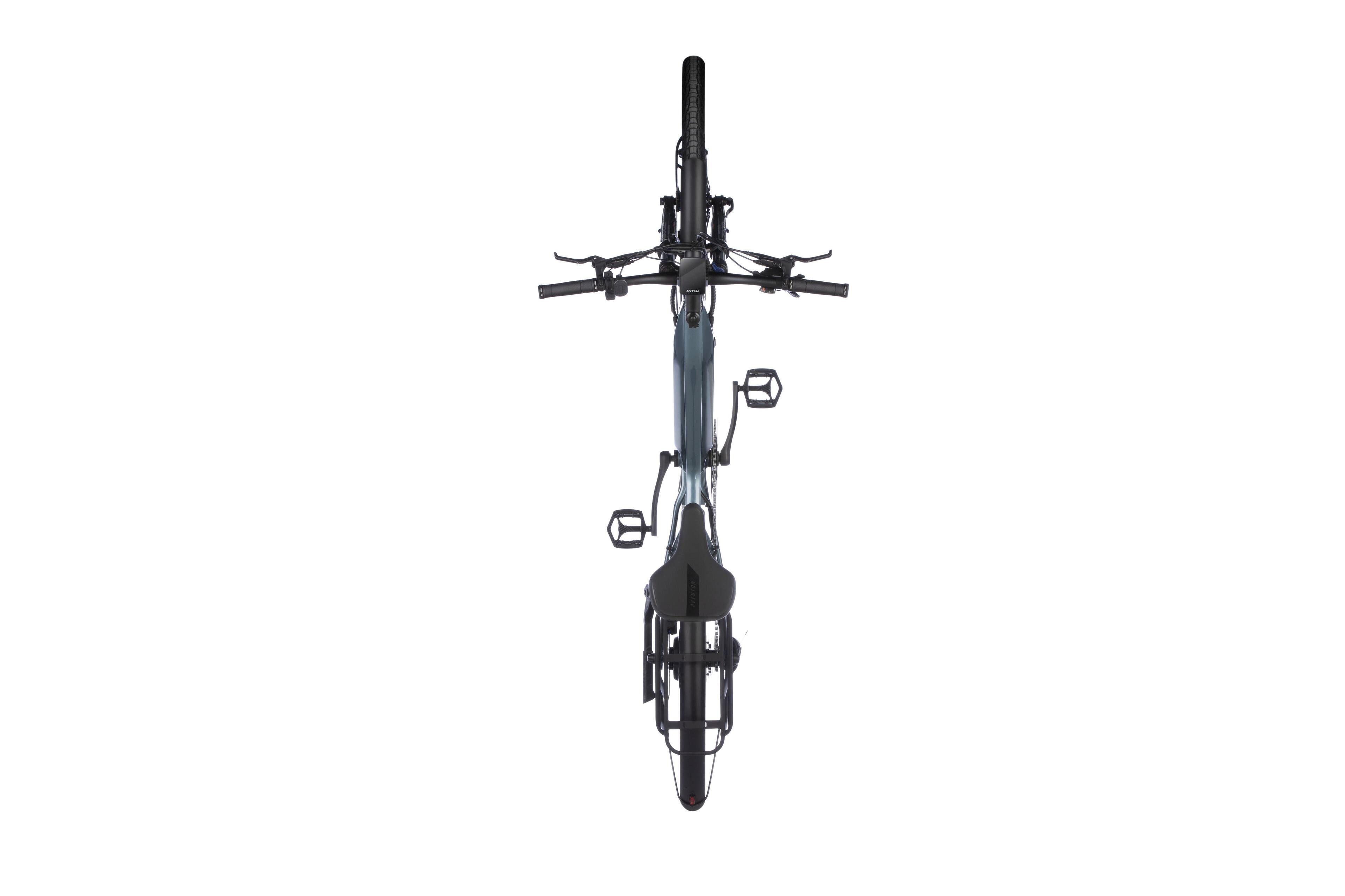 Alt View 12. Aventon - Level.2 Commuter Step-Over eBike w/ up to 60 miles Max Operating Range and 28 MPH Max Speed - Glacier Blue.