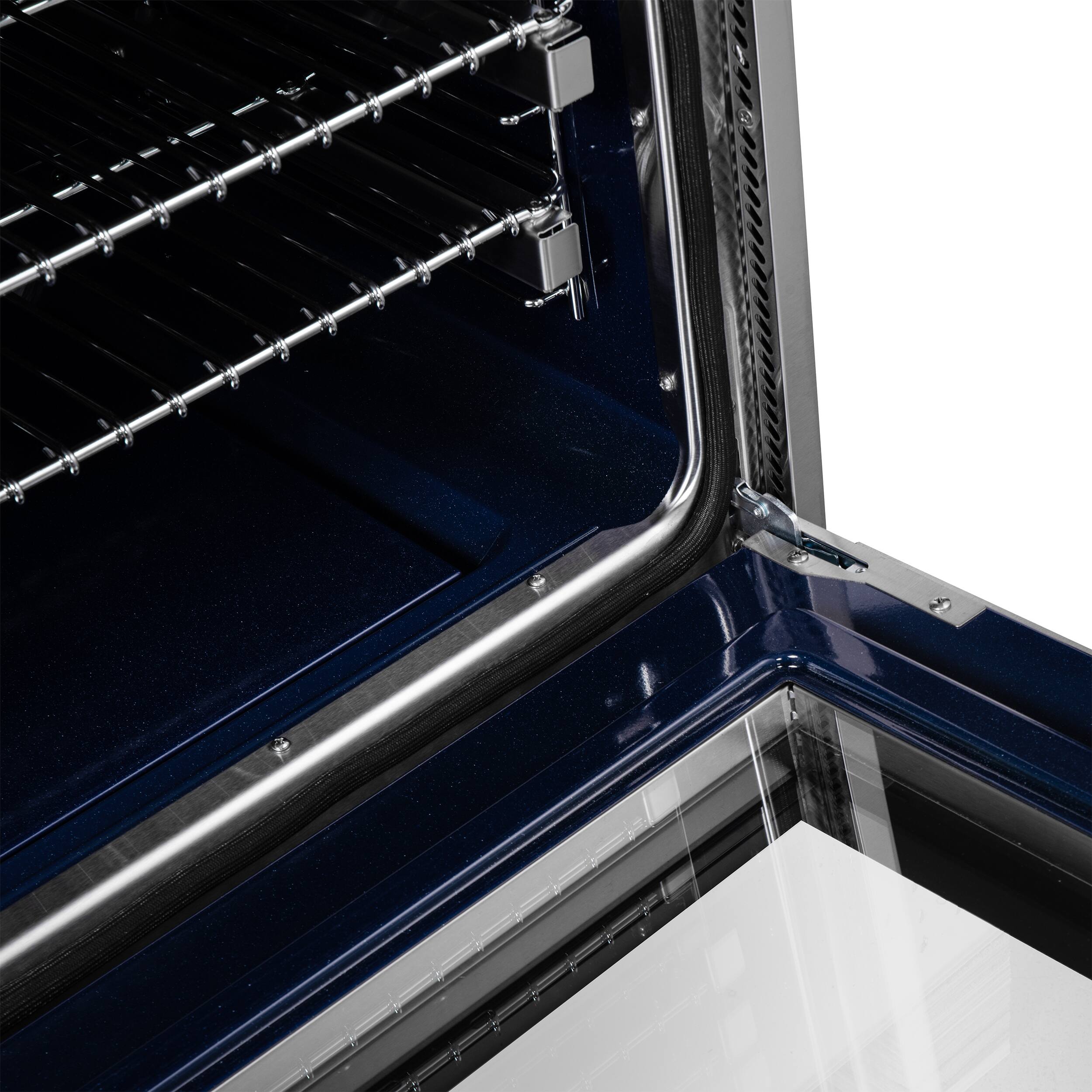 Alt View 12. Forno Appliances - Maximus 5.36 Cu. Ft. Freestanding Electric Induction Range with Air Fryer - Stainless Steel.