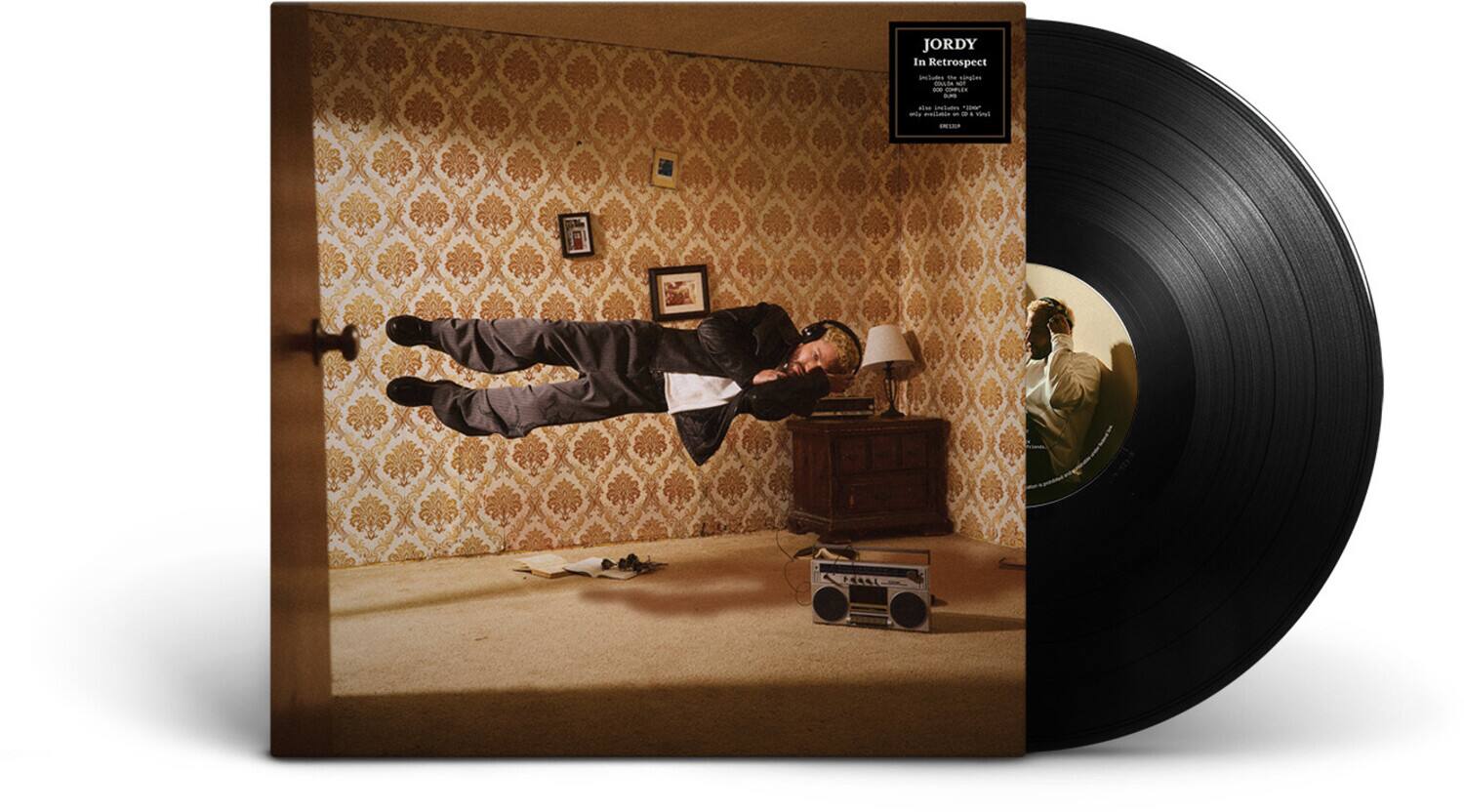 JORDY  
In Retrospect  
10"  
vinyl  
double  
sleeve  
edition