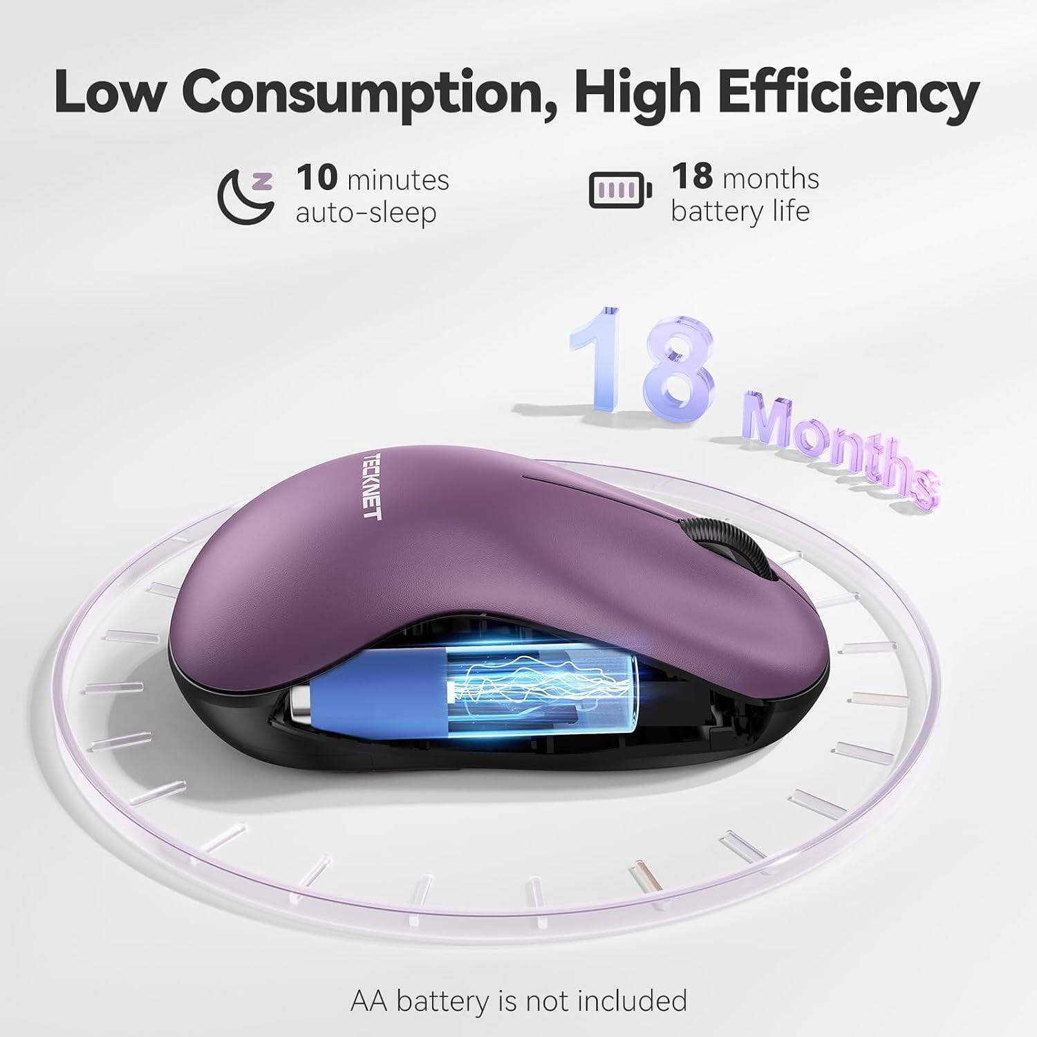 Low Consumption, High Efficiency

10 minutes auto-sleep

18 months battery life

18 Months

AA battery is not included