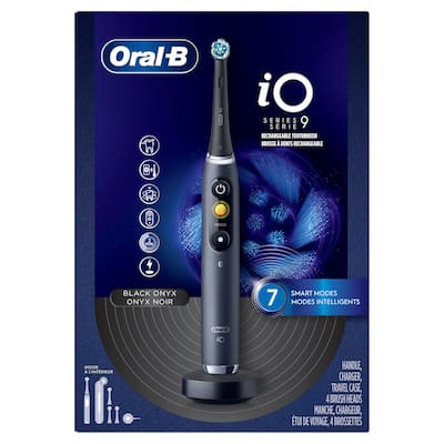 Oral B iO Series 9 Connected Rechargeable Electric Toothbrush Onyx Oral B iO Series 9 Connected Rechargeable Electric Toothbrush Onyx
