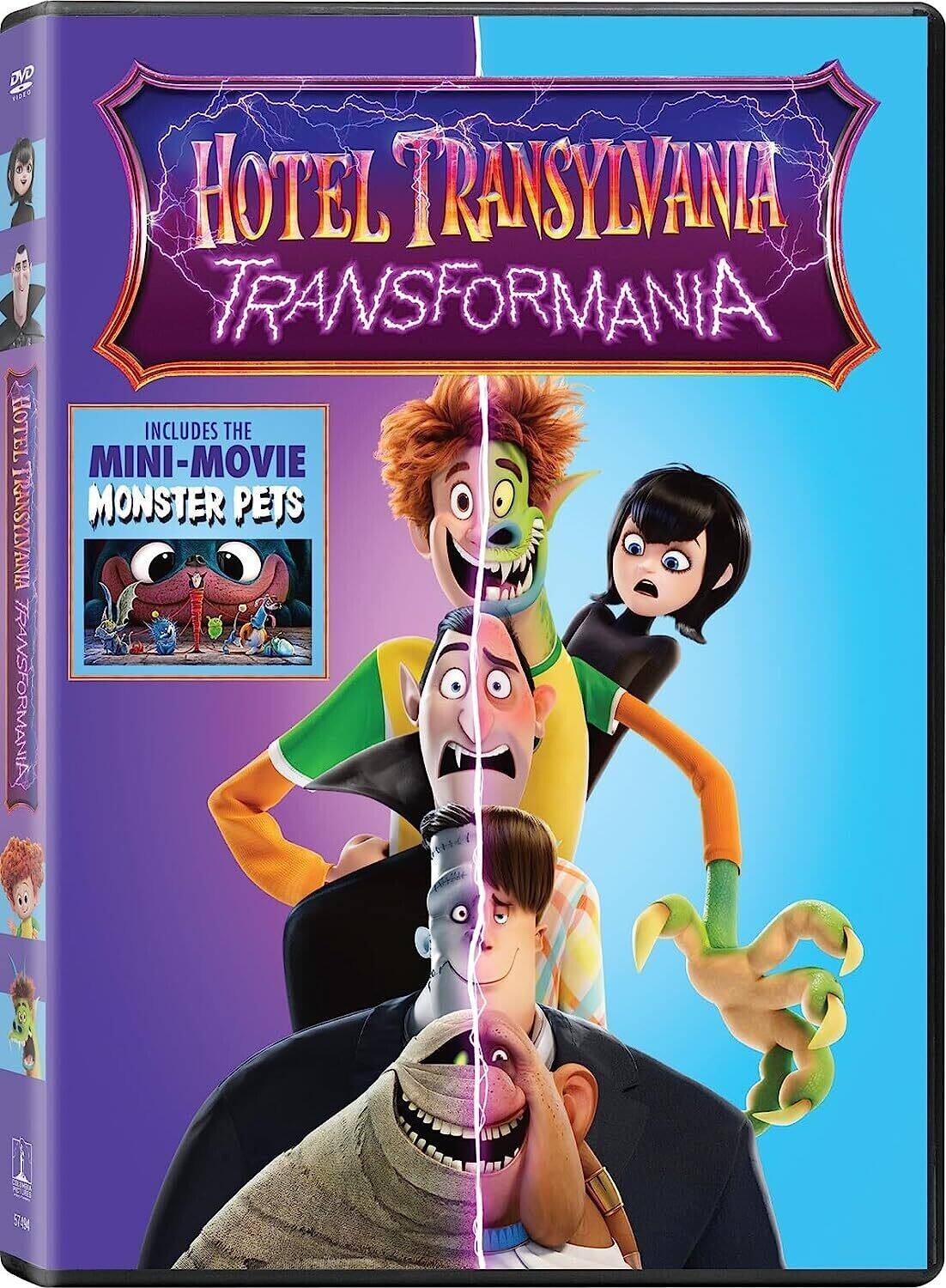 Front. Hotel Transylvania: Transformania   - DVD.