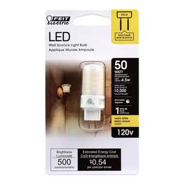 FEIT ELECTRIC - T4 GY6.35 LED Bulb Warm White 50 Watt Equivalence 1 pk