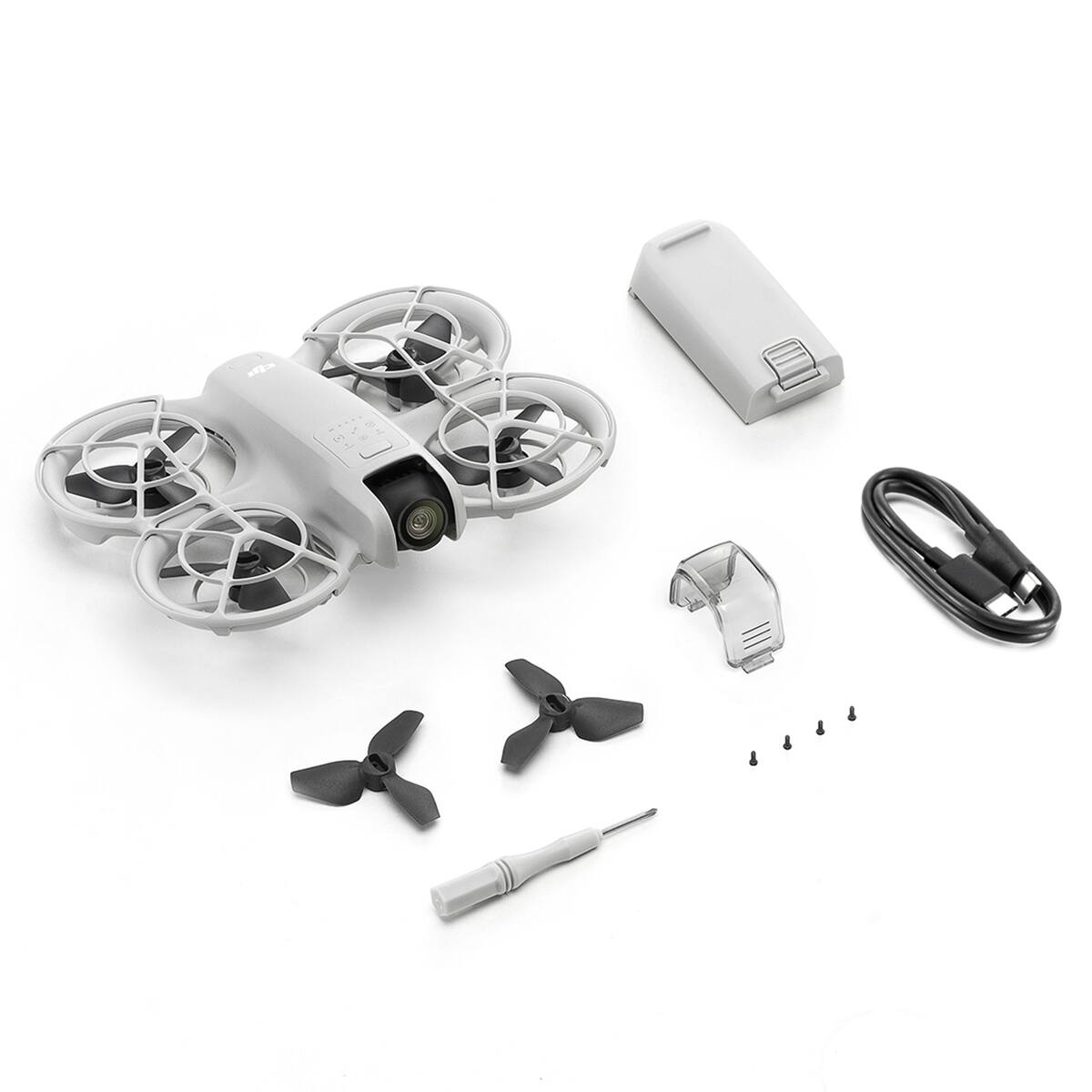 Alt View 7. DJI - DJI Neo Drone (No Remote) - Gray.