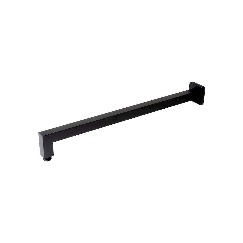 Alfi - Matte 20" Square Wall Shower Arm - Black