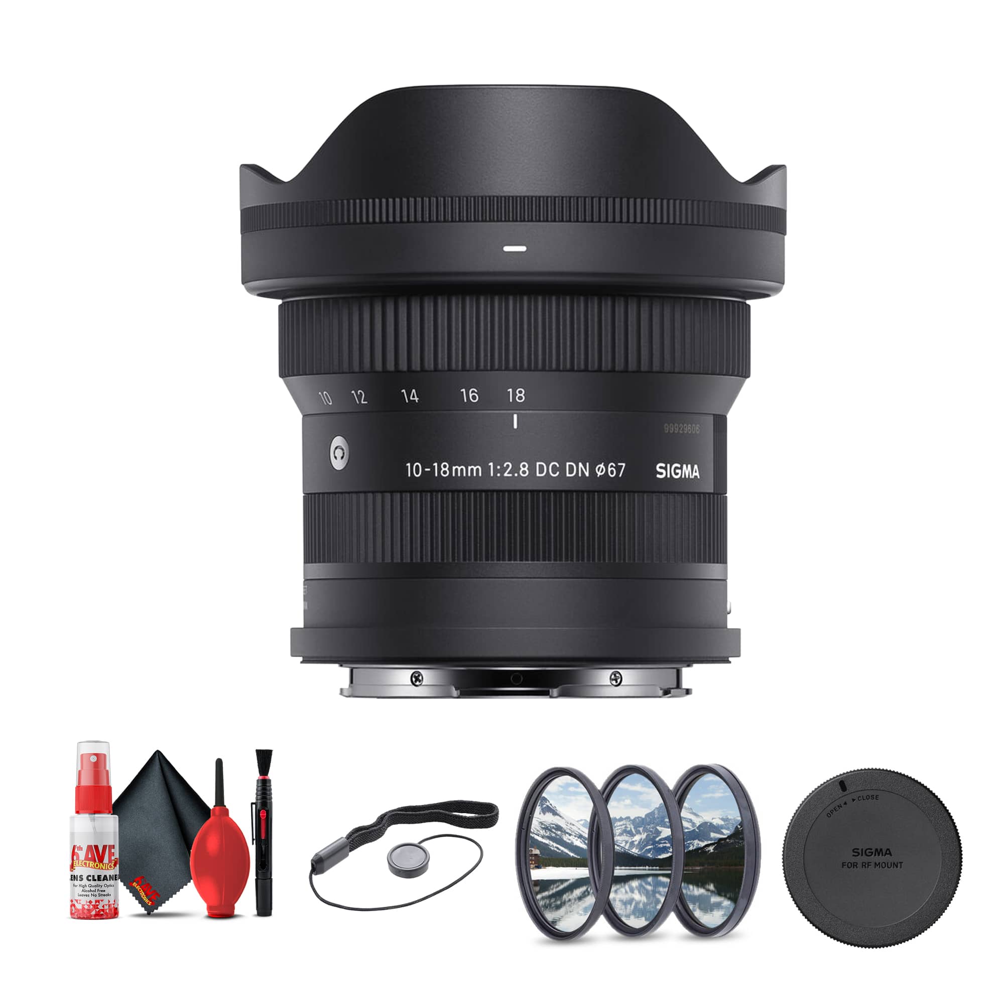 Sigma - 10-18mm f/2.8 DC DN Contemporary Lens (L-Mount) - Black