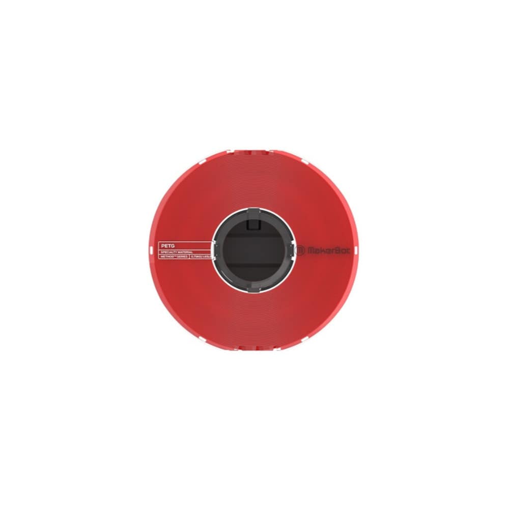 MakerBot - PETG Specialty Filament Spool for Method 3D Printer (Red, 1.65lb)