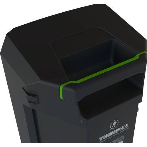 Alt View 5. Mackie - Thump GO 8" Portable Battery Powered Loudspeaker 2053605-00 - Black.