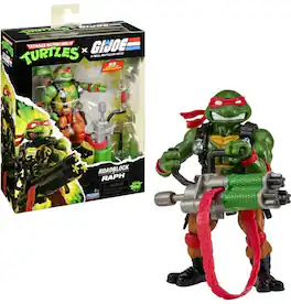 PopMarket - Teenage Mutant Ninja Turtles x G.I. Joe - Roadblock x Raph Action Figure (TMNT) - COLLECTIBLES - Multicolor