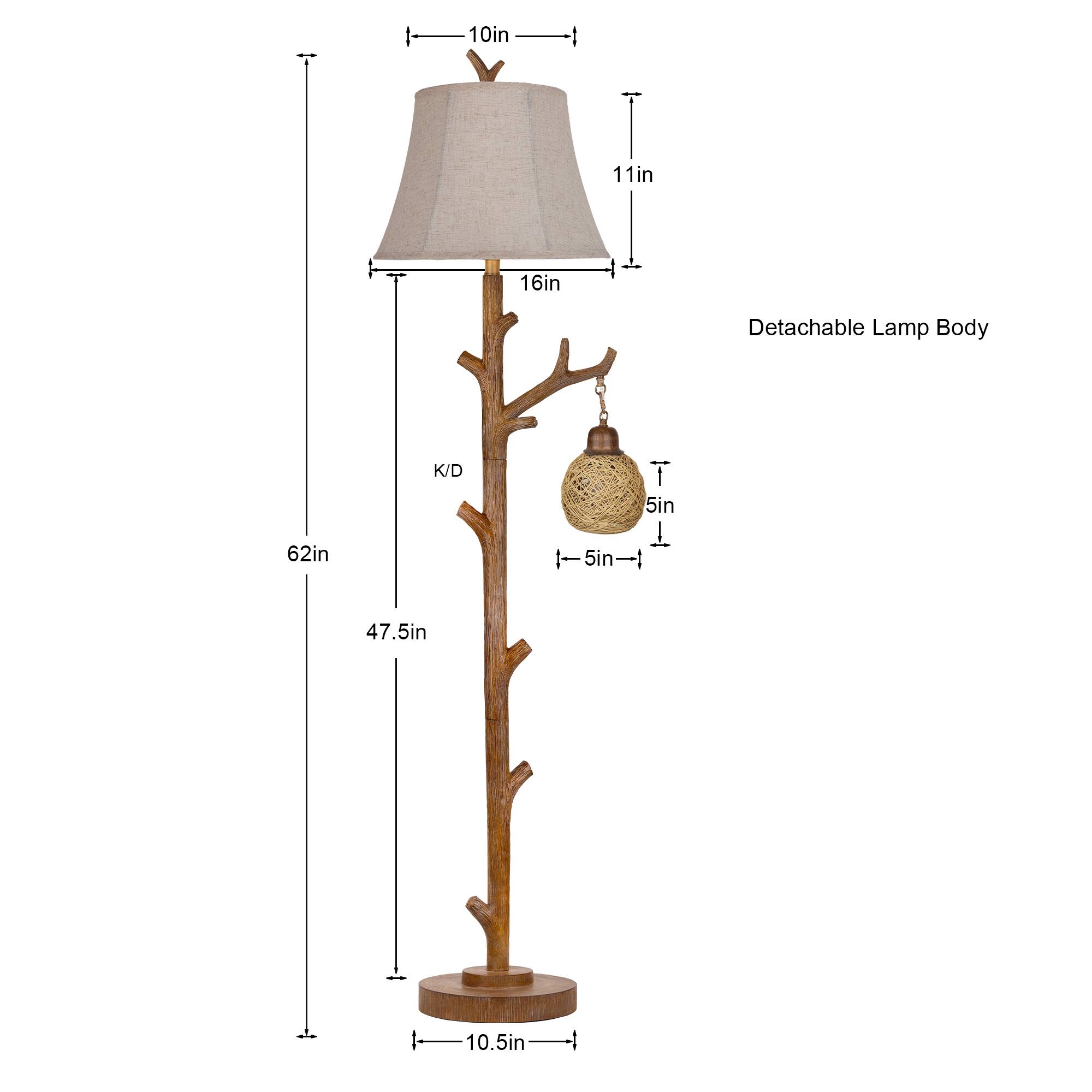 10in  
11in  
16in  
Detachable Lamp Body  
K/D  
5in  
62in  
5in-t  
47.5in  
10.5in