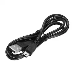 Unique Bargains - Mini USB Cable USB A to Mini USB Data Charging Cord for Phone Camera Hard Drive - Black