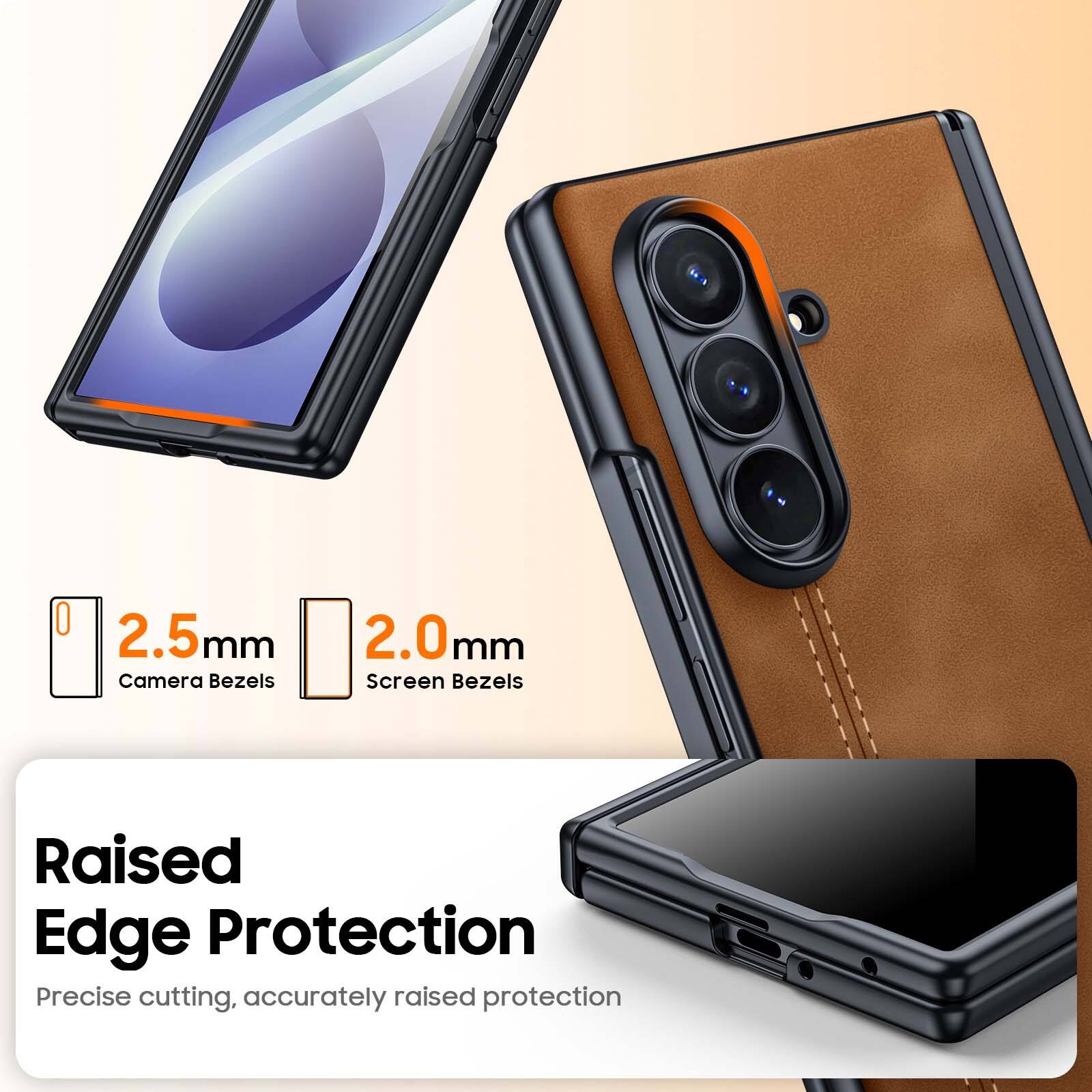 2.5mm Camera Bezels  
2.0mm Screen Bezels  
Raised Edge Protection  
Precise cutting, accurately raised protection