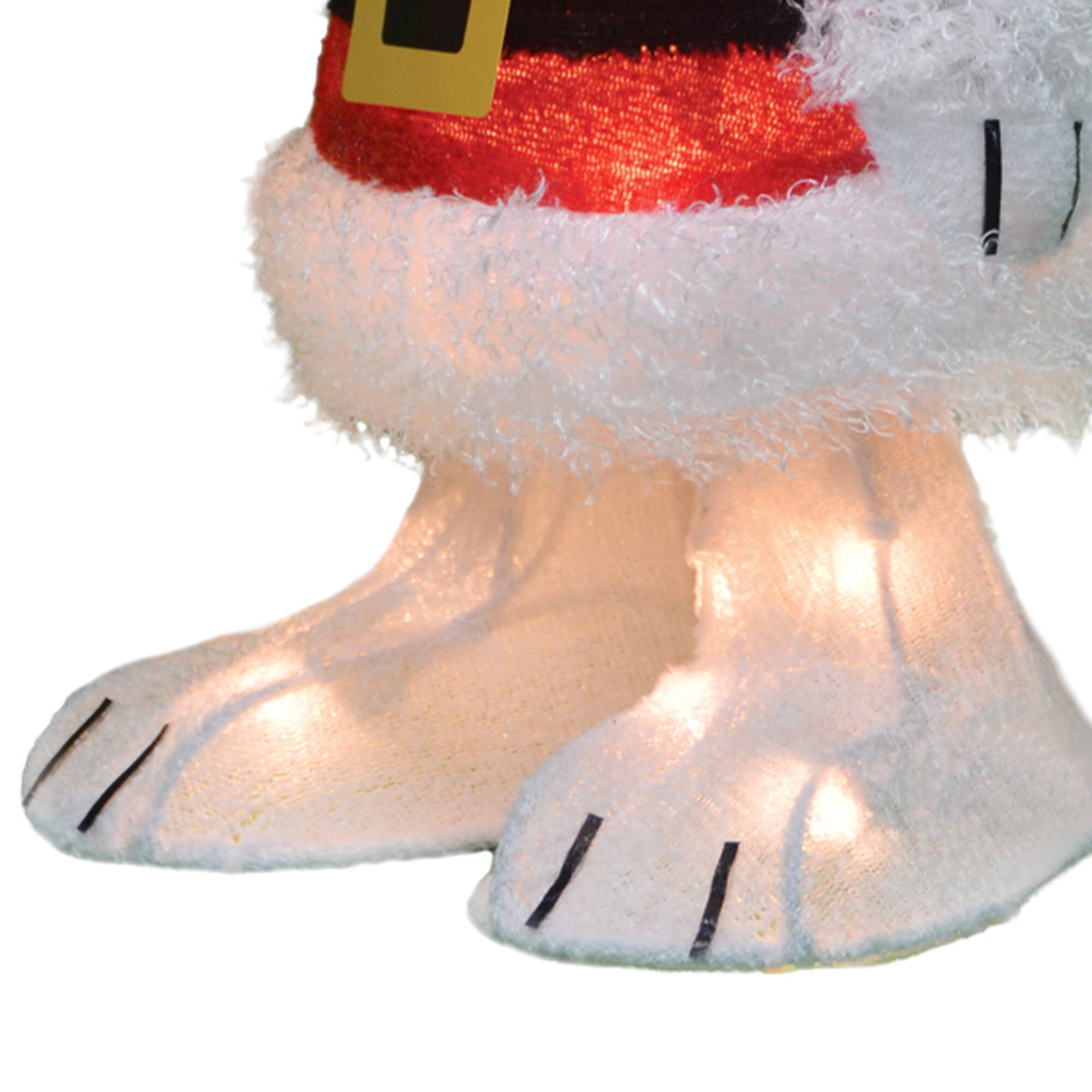 Alt View 7. ProductWorks - ProductWorks Peanuts 26" Snoopy Santa Coat & Antlers Prelit Christmas Yard Decor - Multicolor.
