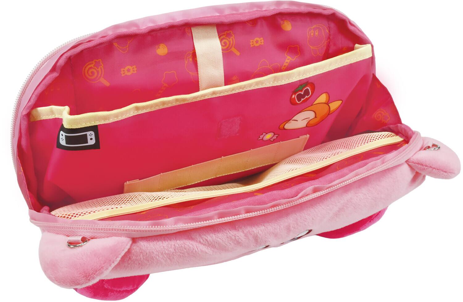Hori Switch 2 Accessory: HORI Plush Pouch (Kirby) for Nintendo